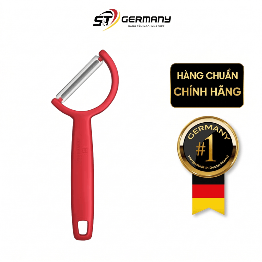 Dụng cụ nạo rau củ đa năng chữ Y Victorinox màu đỏ