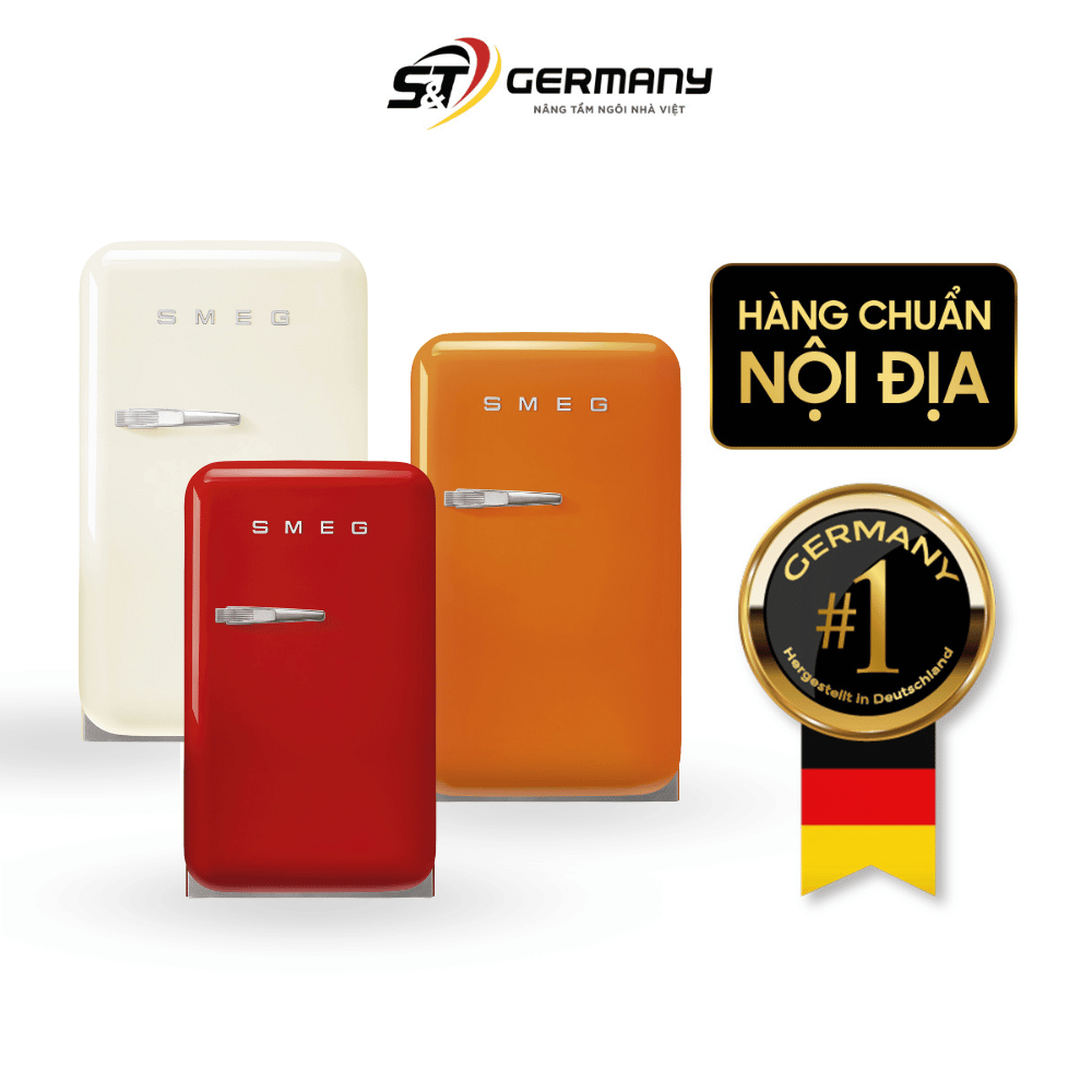 Tủ lạnh mini SMEG FAB5xxx6 34L, nhiều màu