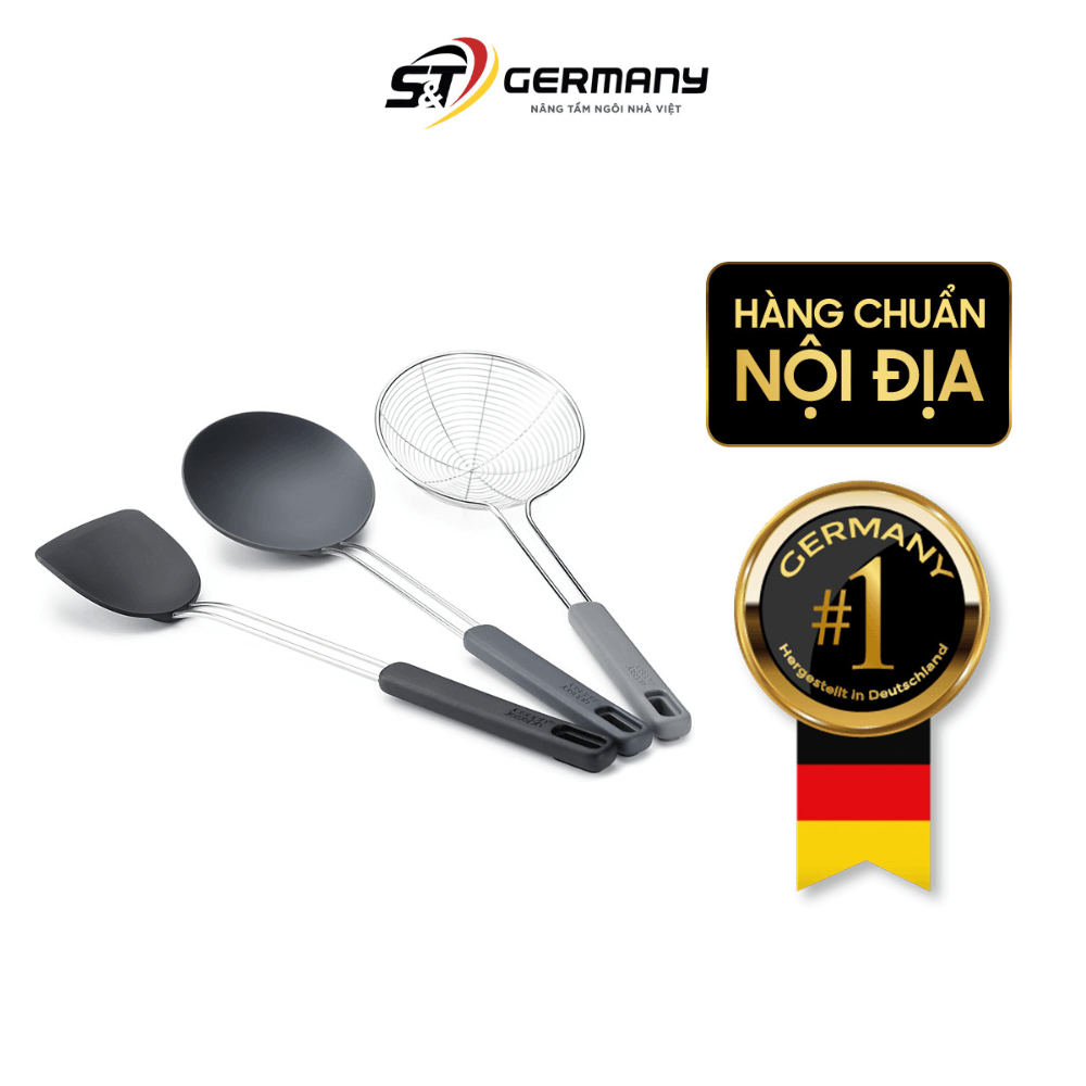 Bộ 3 dụng cụ nấu ăn chuyên dụng Joseph Joseph Nest Wok 10576