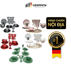 Set 18 món bát, đĩa, ly cao cấp Viola From Germany