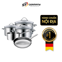 Bộ nồi WMF Provence Plus 5 món kèm quánh và chảo thép WMF 24cm