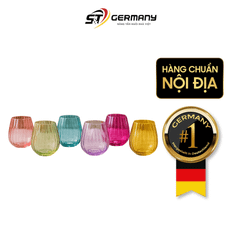 Set 6 cốc Columba màu 380ml Crystal Bohemia