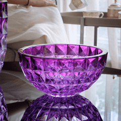Tô pha lê Bohemia Diamond 28cm