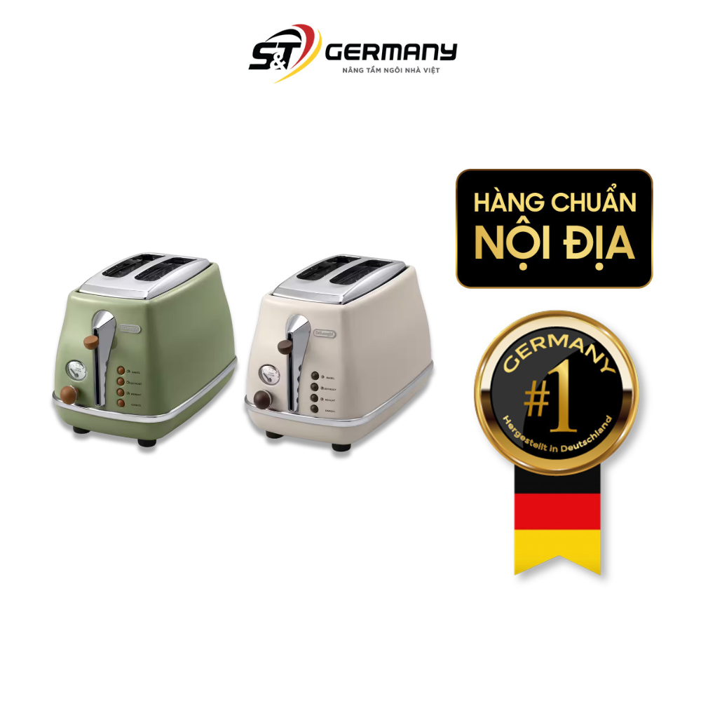 Máy nướng bánh mì De'Longhi Icona Vintage