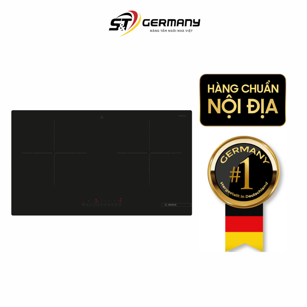 Bếp từ đôi BOSCH PMI8256EVN serie 8 2 vùng nấu