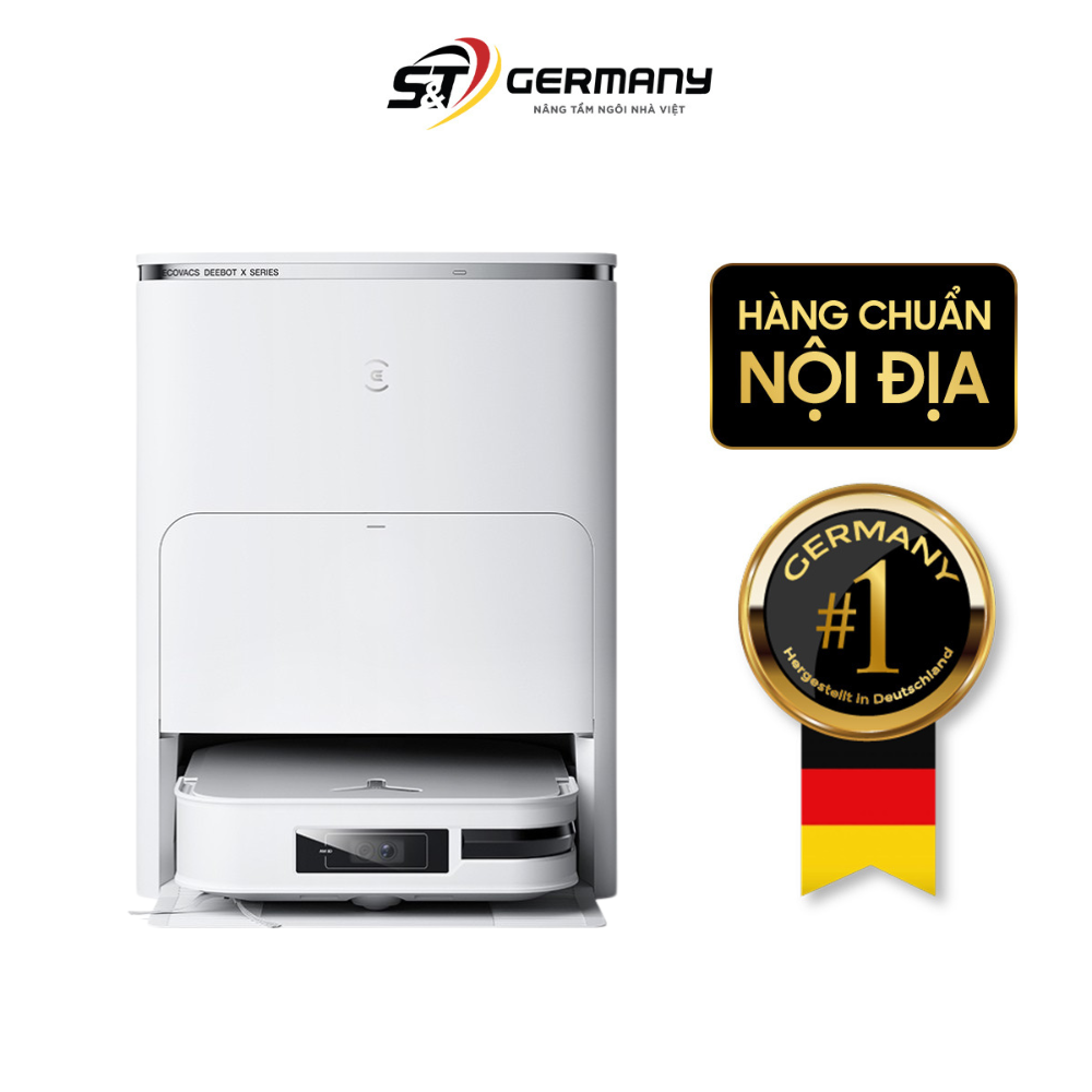 Robot hút bụi lau nhà Ecovas Deebot X2 Omni màu trắng