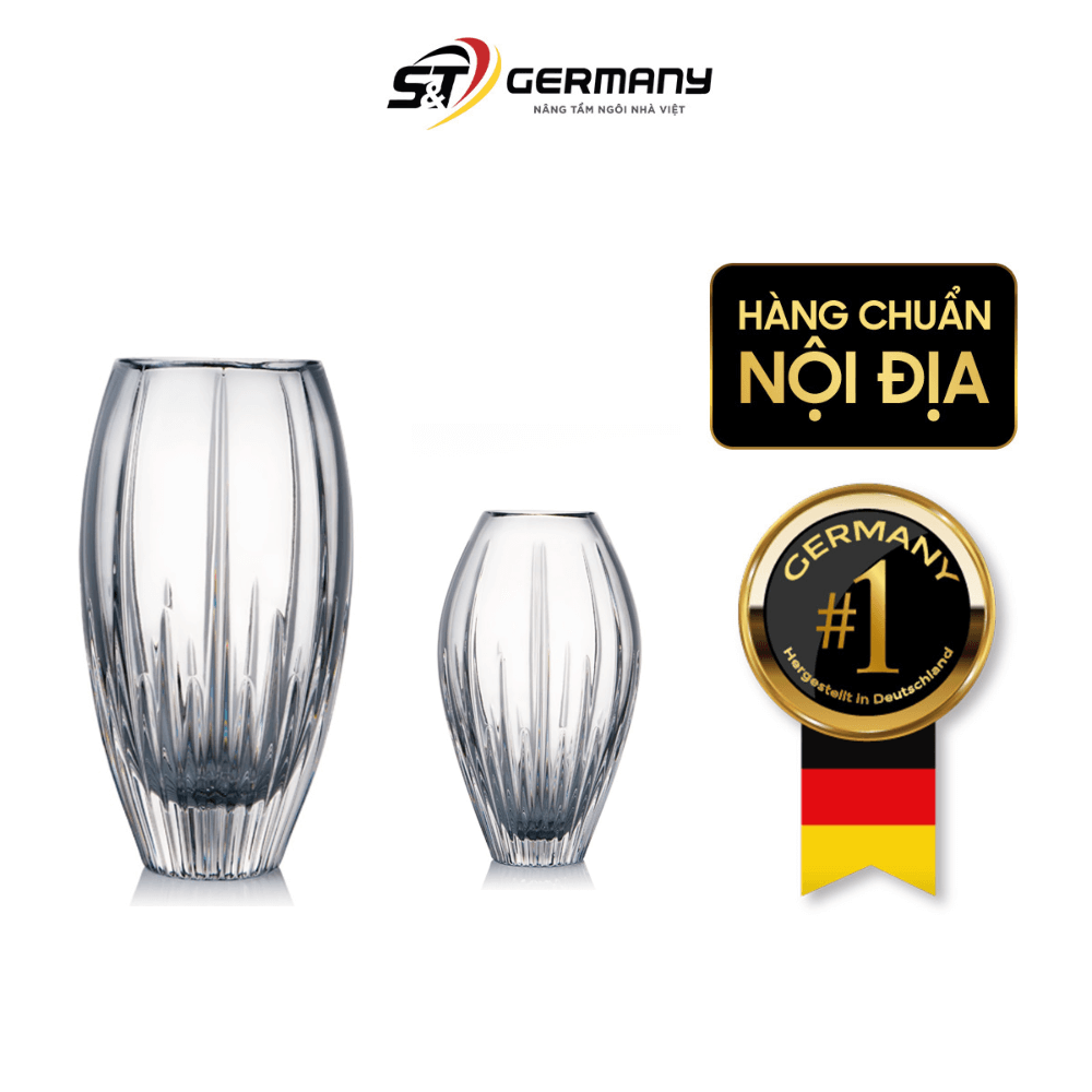 Lọ hoa pha lê Rogaska Skylight 21/25 cm