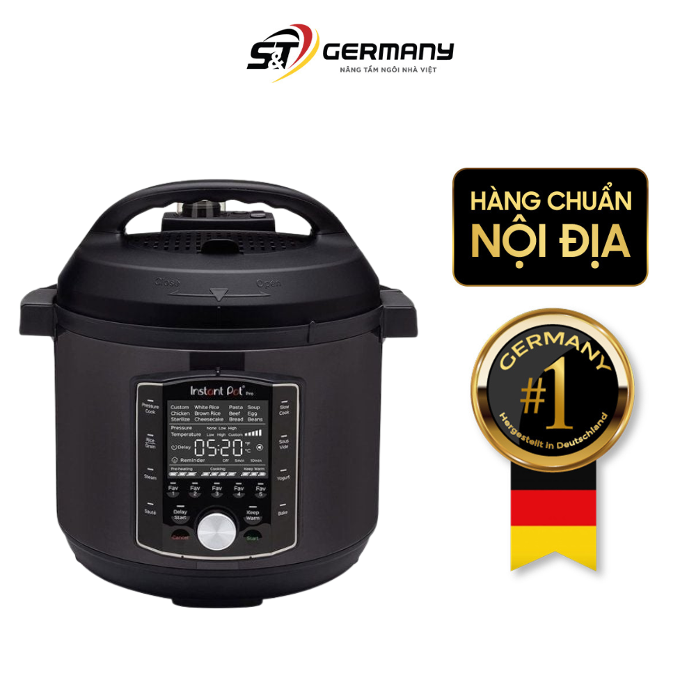 Nồi áp suất điện Instant Pot Pro 60 2026 5,7 Lit 10in1