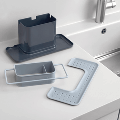 Khay đựng dụng cụ bồn rửa tự khô Joseph Joseph Caddy Large (Grey) 85070