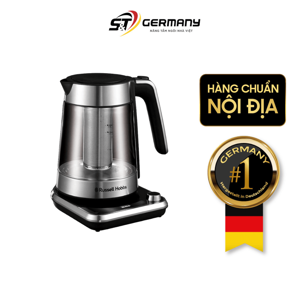Ấm siêu tốc pha trà 2in1 Russell Hobbs 26200-70 1,7L màu đen