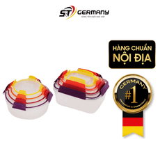 Bộ 8 Hộp Tròn & Vuông Joseph Joseph 1000013