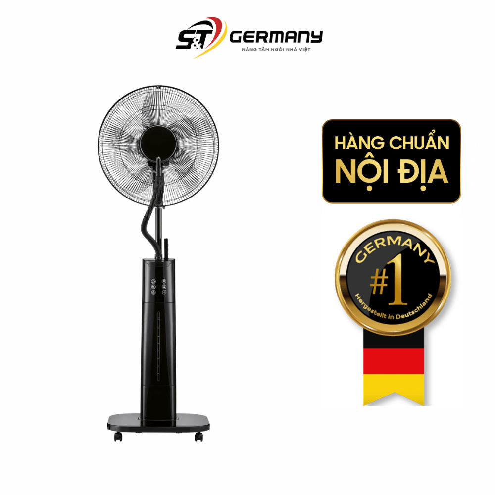 Quạt phun sương SILVERCREST màu đen