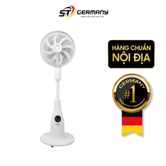 Quạt cây phun sương tạo ẩm cao cấp Joelyns màu trắng