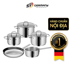 Bộ nồi WMF Inspiration 5 món kèm quánh và chảo thép 28cm