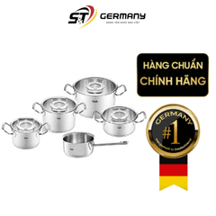 Bộ nồi Fissler NOVO GRILL 5 món kèm quánh made in Germany
