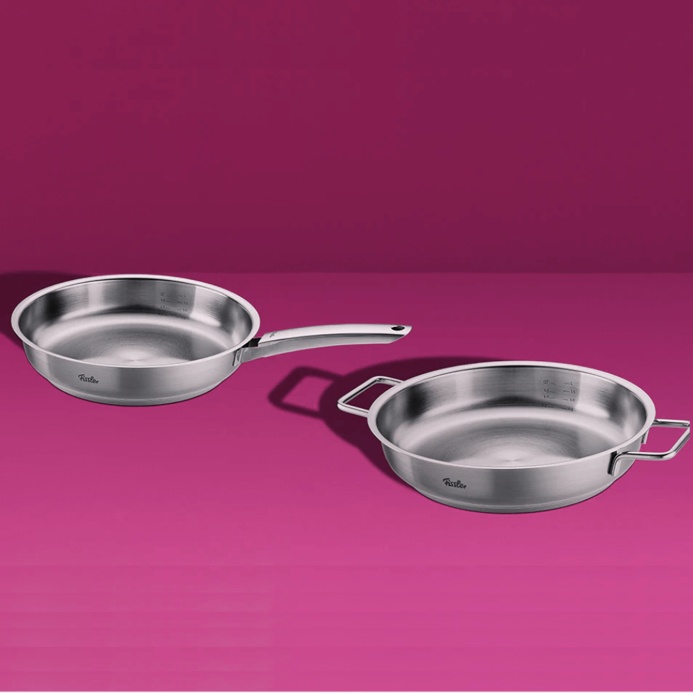 Bộ nồi Fissler Pure Collection 5 món vung kính kèm chảo made in Germany
