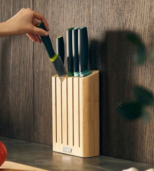 Bộ 5 dao kèm hộp đựng bằng tre Joseph Joseph Elevate Bamboo 10300