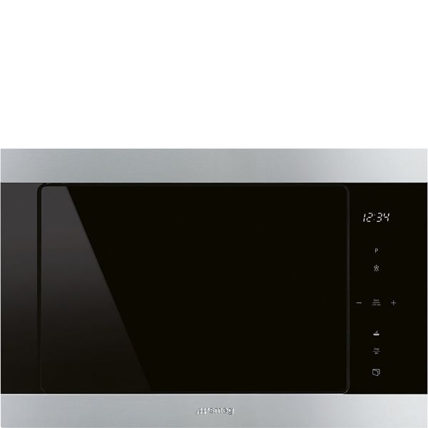 Lò vi sóng kèm nướng SMEG FMI325X Classica âm tủ 25L