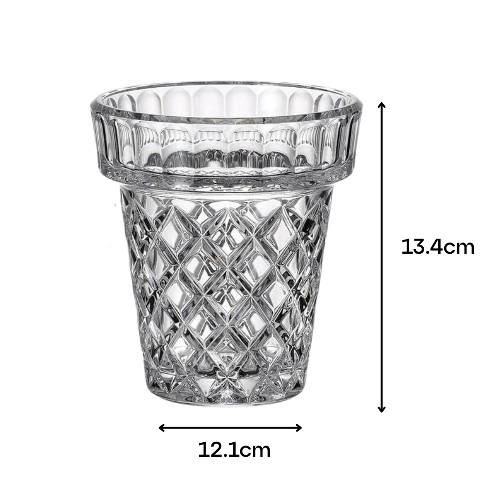 Lọ hoa Diamond Classic Crystal Bohemia
