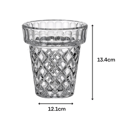 Lọ hoa Diamond Classic Crystal Bohemia