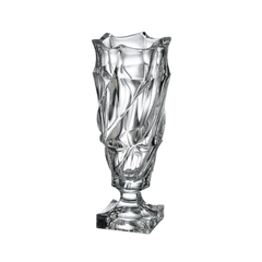 Bình hoa pha lê Bohemia Flamenco chân đế 38 cm