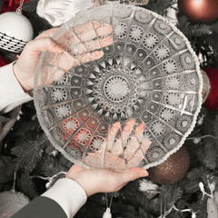 Đĩa pha lê Bohemia Crystal M57 19/31cm