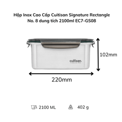 Hộp Inox Cao Cấp Cuitisan Signature nhiều dung tích
