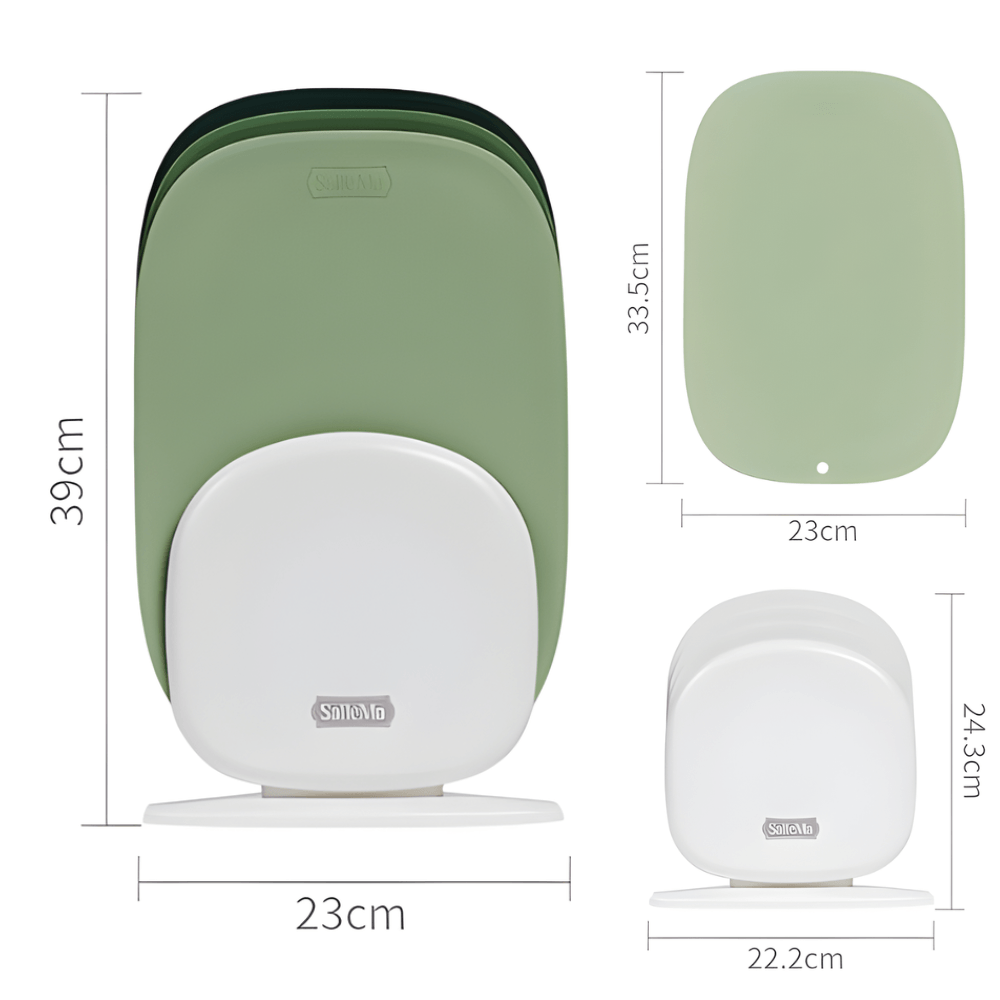 Bộ 3 thớt TPU kháng khuẩn cao cấp SalleMa Macaron nhiều màu