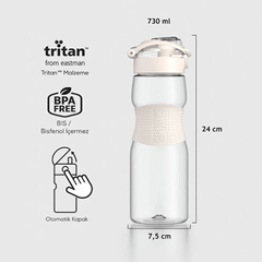 Bình nước Tritan cao cấp Renga Saga 730ml - 911033-024 nhiều màu