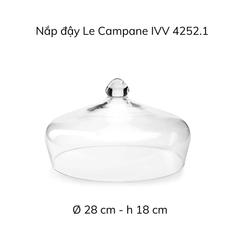 Nắp đậy Le Campane Dome trắng 28cm IVV 4252.1