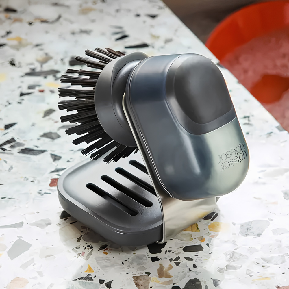 Bàn chải có ngăn xà phòng & giá đỡ Joseph Joseph SinkTech 6500015