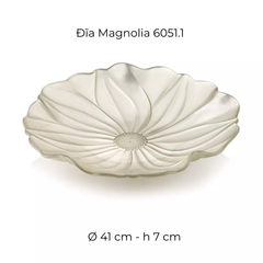 Đĩa pha lê IVV Magnolia nhiều màu, nhiều kích cỡ