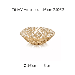 Tô Arabesque Gold Leaf nhiều kích cỡ