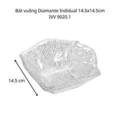 Bát vuông Diamante Indidual 14.5x14.5cm IVV 9020.1