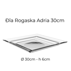 Đĩa Rogaska Adria 30cm