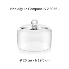 Nắp đậy Le Campane Dome trắng 26cm IVV 6975.1