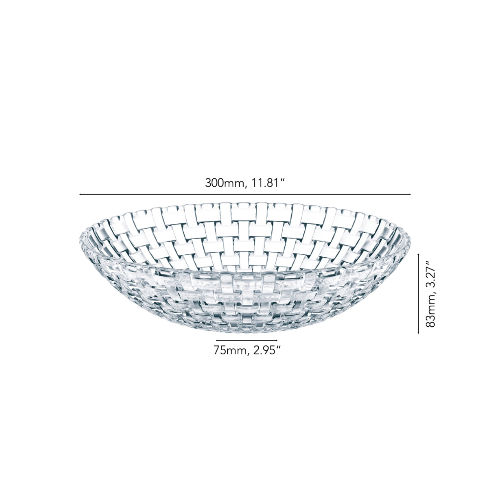 Đĩa pha lê sâu lòng Nachtmann Bossa Nova