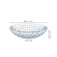 Đĩa pha lê sâu lòng Nachtmann Bossa Nova