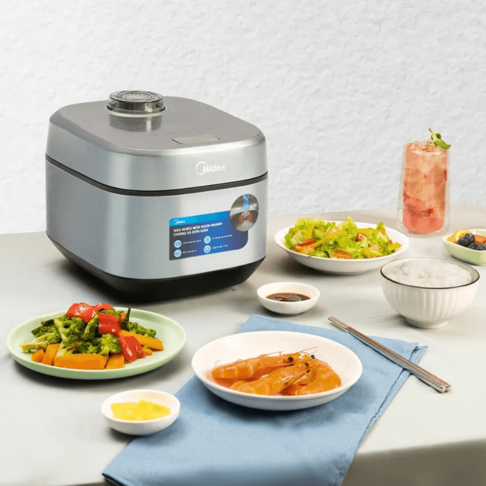 Nồi cơm điện Midea MRD100T1BDG dung tích 1L