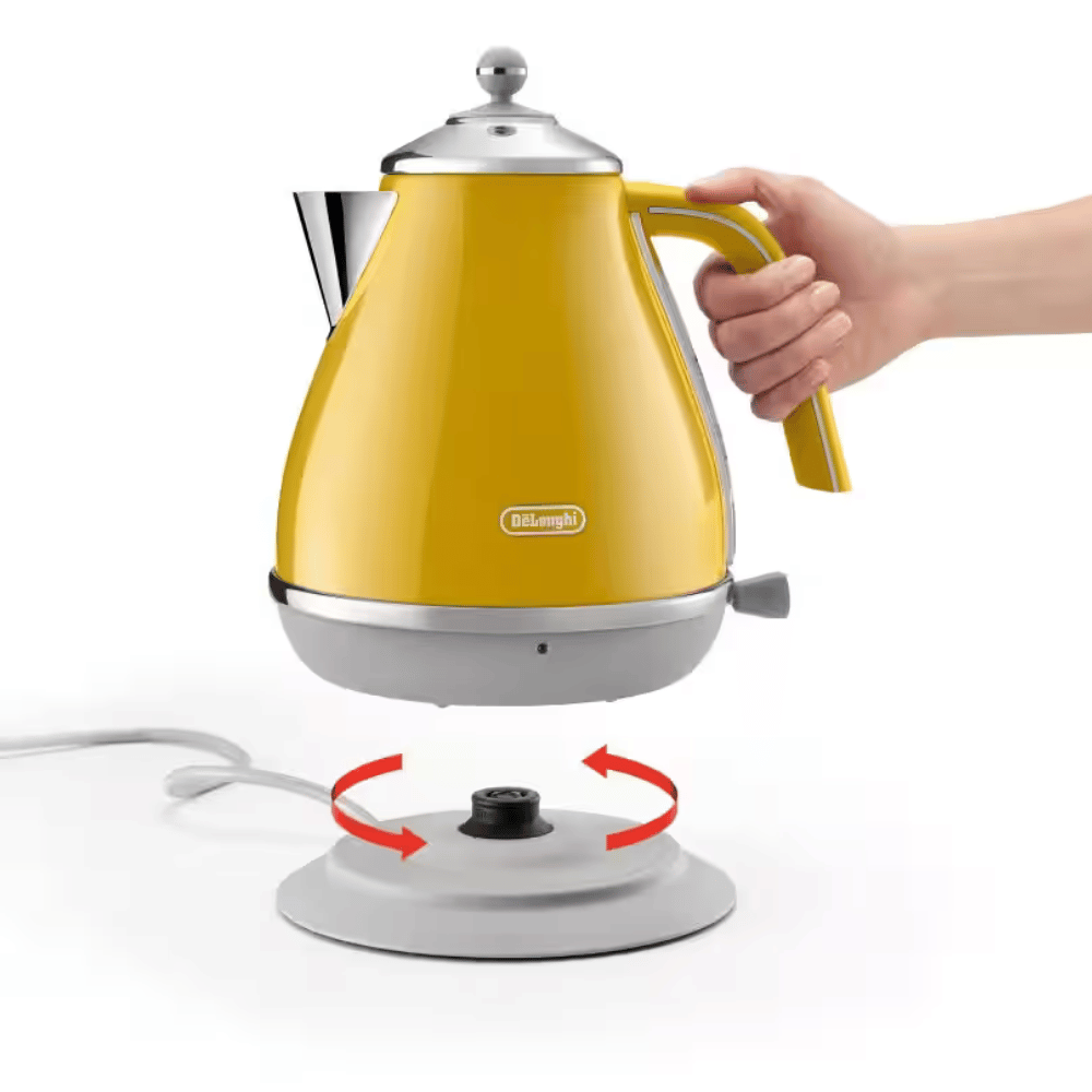 Ấm siêu tốc De'Longhi Icona Capitals 1,7L nhiều màu