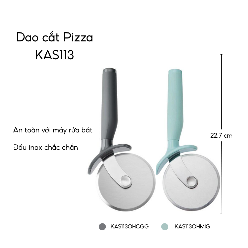 Dao cắt Pizza KitchenAid KAS113 nhiều màu