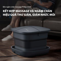 Bồn ngâm chân massage Philips PPM6504