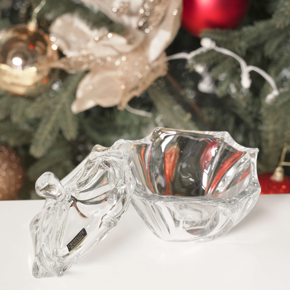 Thố kẹo Bohemia Neptune cao cấp 13 cm