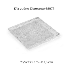 Đĩa vuông IVV Diamante, nhiều kích cỡ