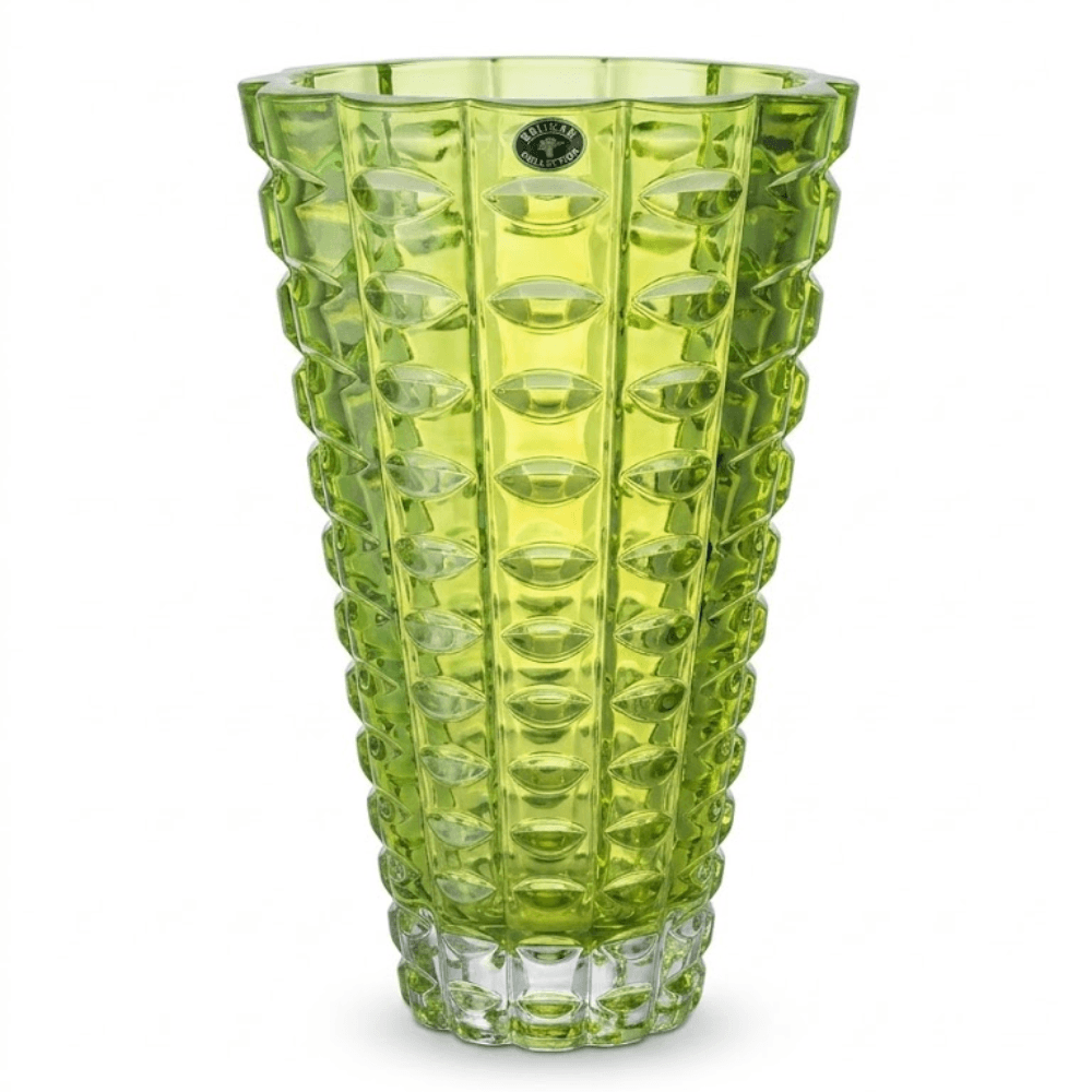 Lọ hoa Millenium 26cm Crystal Bohemia nhiều màu