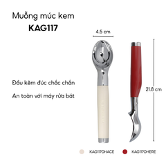 Muỗng múc kem KitchenAid Coreline KAG117 nhiều màu