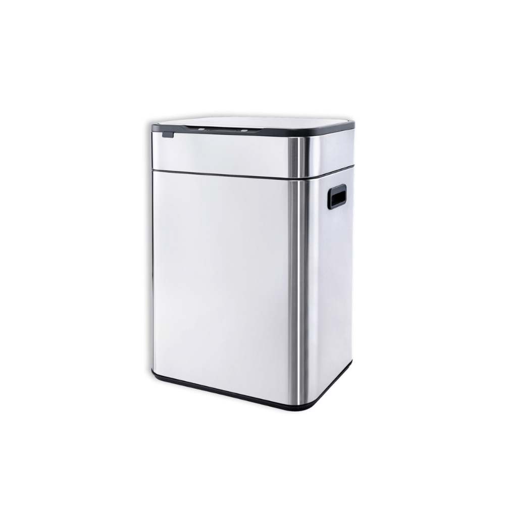 Thùng rác cảm ứng ELPHECO nắp inox 30L/40L có thùng rác rời bên trong & khử mùi ozone, nhiều màu