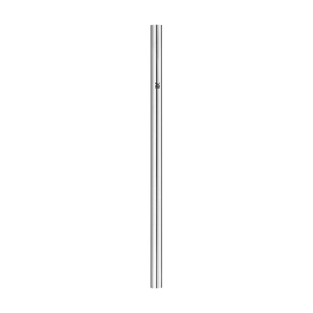 Bộ ống hút thẳng WMF Baric Cromargan 6 chiếc, kèm cọ rửa, cao 18cm