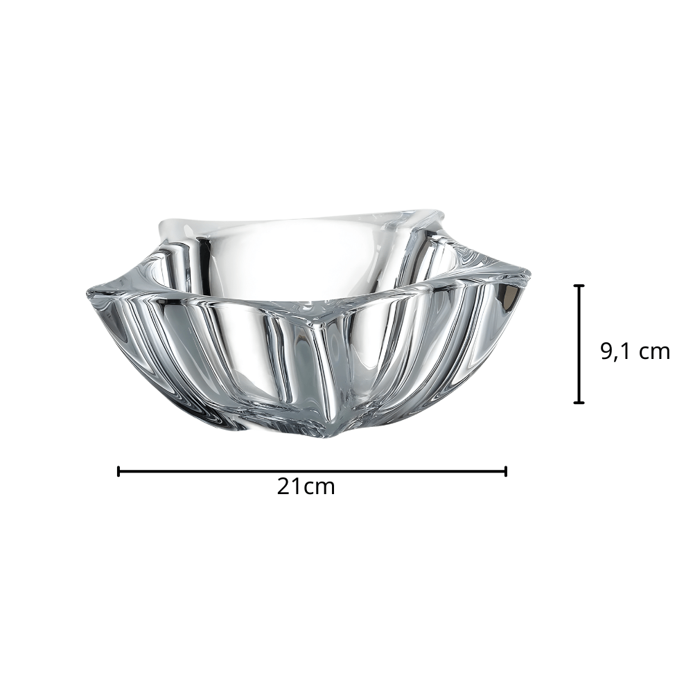 Tô sao Yoko 21cm Crystal Bohemia