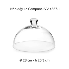 Nắp đậy Le Campane Orizzonte trắng 28cm IVV 4557.1